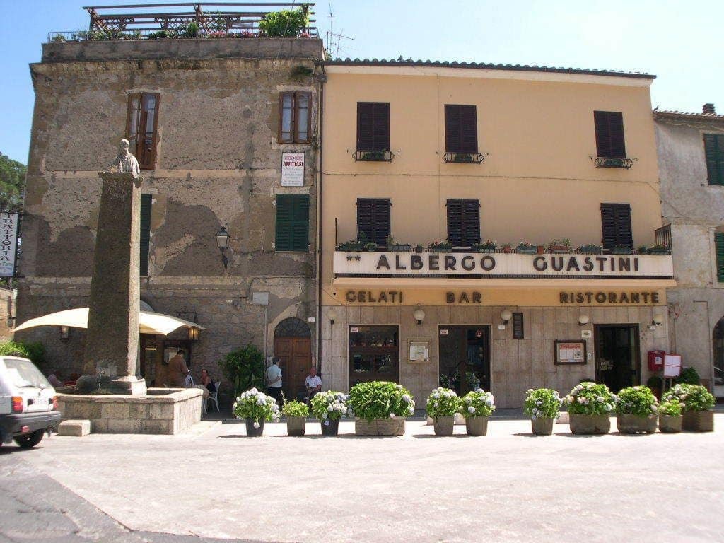 Albergo Guastini Pitigliano Eksteriør bilde